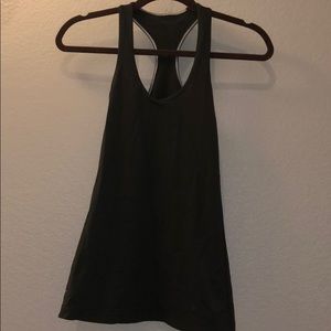 Lululemon tank.  OLIVE GREEN